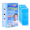 Cooling Patch, Reusable Cooling Gel Patches, Ice Pack Strips, Blue,