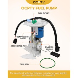 OCPTY Fuel Pump Electric Module Assembly Replacement for 2009-2010 for Ford Explorer 4.0L 2010 for Ford Explorer 4.6L