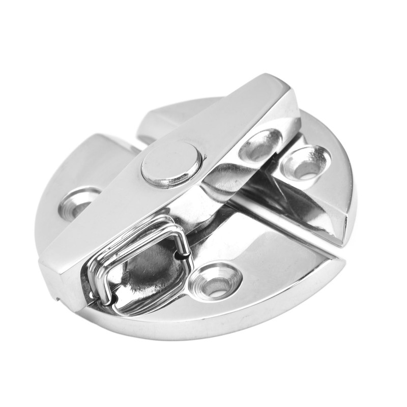 Boat Door Cabinet Hatch 316 Stainless Steel Round Turn Button