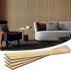 Art3d 4-Piece Wood Slat Acoustic Panels for Stylish Decor and