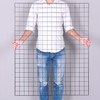 Kaforise Vinyl Dipped Wire Wall Grid Panel, Multifunction Photo Hanging