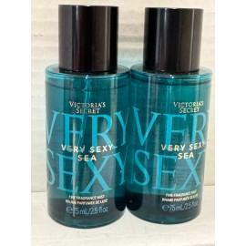 VICTORIA'S SECRET VERY SEXY SEA  FRAGRANCE BODY MIST LOT OF 2 2.5OZ EACH