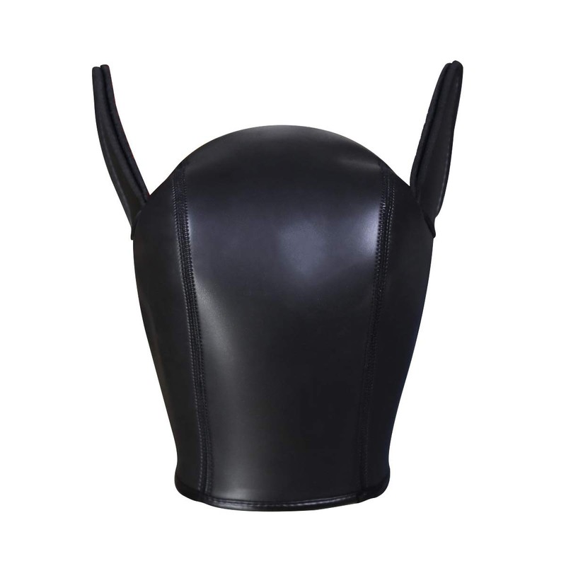 Neoprene Puppy Hood Camo Full Face Mask Cosplay Costume Dog
