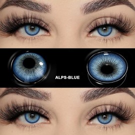 DIY Fake Eyelashes Extensions for Regular Use Easy to Apply Personal Care Product Enhance Your Lashes at Home:_Alps blue