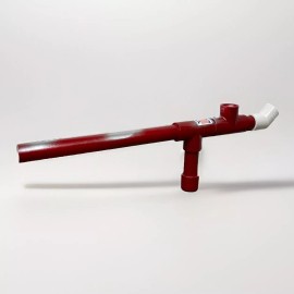 PVC Creations Marshmallow Shooter Red & Grey PVC Marshmallow Shoots Mini Mallows, Foam Darts