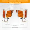czyopo Double Face Pedestal Fender Light 52 LED Stop Turn