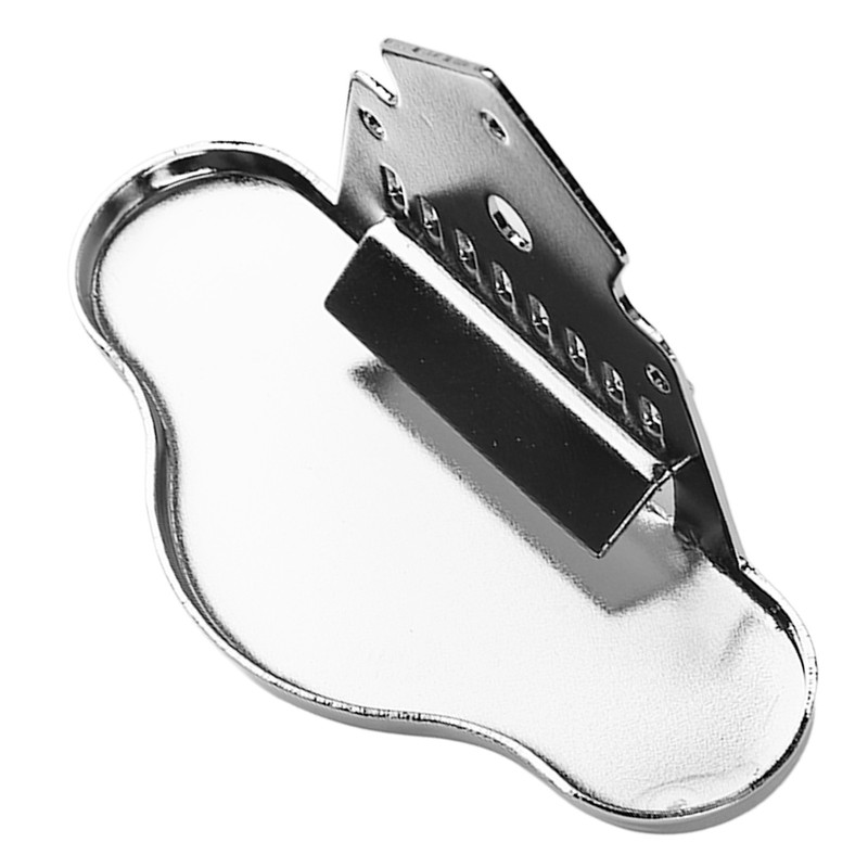 Mandolin Tailpiece Chrome Replacement Zinc Alloy Guitar Parts Instrument Accessories