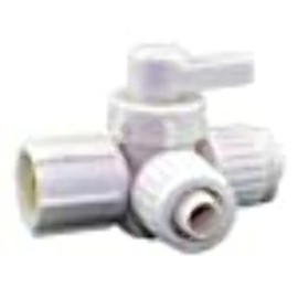 ELKHART SUPP 06913 3W Shut Off Valve 1/2Fm 1/2 Flair