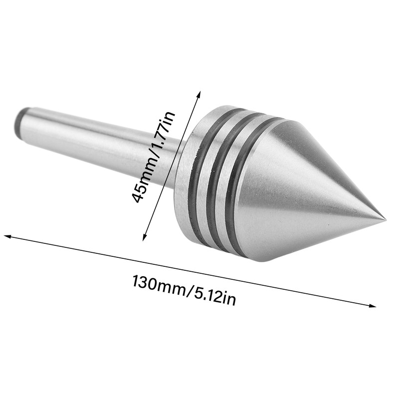 60 Degree Live Center HSS High Hardness Precise Woodworking Process