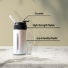 Portable Water Bottle with Ceramic Bowl and High-Temperature Resistance, Unique