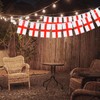 Weforu England Flags Bunting St Georges Cross Flags Bunting 10m