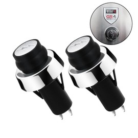 66220 Igniter Switch 2Pcs for Weber, GS4 Igniter Button for Weber Genesis II & Spirit II Grill (2017-Newer) as E/S-210 310 410 315 335 330 435, Grill Igniter Push Button Replacement for Weber 45010001