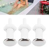 3pcs Bath Air Nozzle PVC 30 mm Straight Spa Air