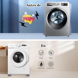 Almohadillas Antivibración para Lavadoras (Gris)