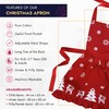 Ragged Rose Christmas Apron - Kids Aprons for Cooking &