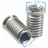 HITHUT Stainless Steel 1/4"-20 Female to 3/8"-16 Male Screw Adapter