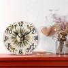 BOENLE - Reloj de pared de estilo bohemio con diseño