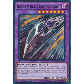 yu-gi-oh Red-Eyes Black Dragon Sword - LEDD-ENA43 - Common - 1st Edition - Legendary Dragon Decks (1st Edition)