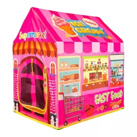 Muna Casita Tienda De Juegos Carpa Super Mercado Fácil De Armar