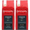Community Coffee Signature Blend, 64 Ounces Ground Coffee, Dark Roast,