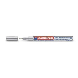 Edding Gloss Paint Marker / Paint Pen Silver Model 780 Fine Tip 0.8 mm