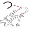 Porotmotor 203mm Rear Seat Frame Hoop Loop Mount Rear Seat