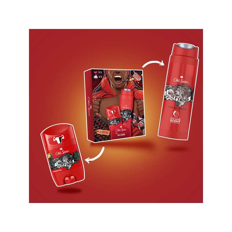 Old Spice Wolfthorn Gamer Gift Set for Men