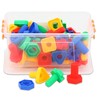Betzold - Colourful Screw Game 64-Piece Children's Toy Tool