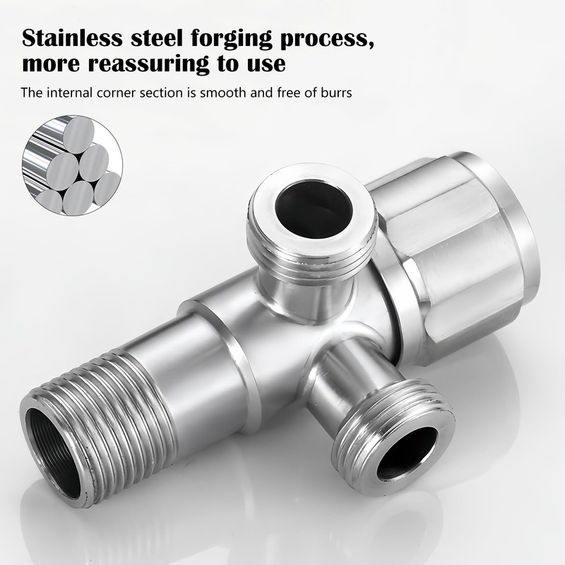 Angle Valve with Raw Belt, Angle Valve 1/2 Inch, Water