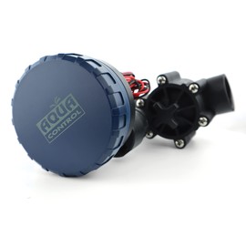 Aqua Control - Digital Irrigation Programmer with Locking Solenoid Valve. 2 Independent Irrigation Programmers with Valve for Fountains. Ideal If There Is No Mains Connection