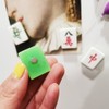 4 PCS Mahjong Fridge Magnet, Chinese Mini Mahjong Fridge Magnet