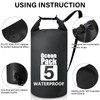 Invool Dry Bag, 5L/10L/20L/30L Waterproof Dry Bag, Dry Sack with