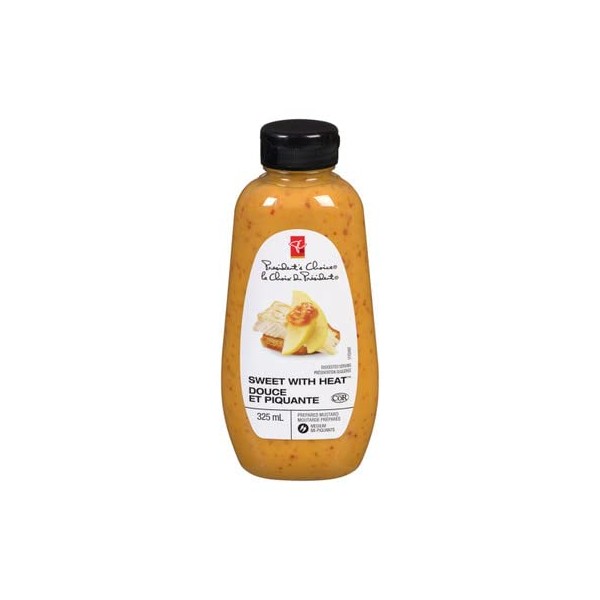 PC Sweet with Heat Prepared Mustard 325mL/11 oz {Imported from Canada}