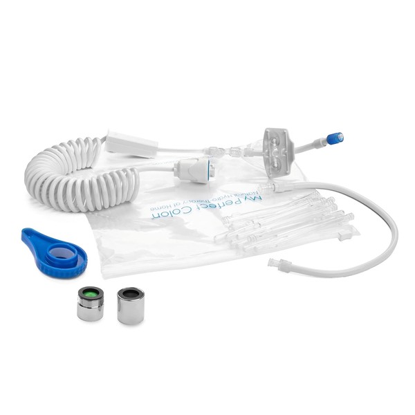 Colon Cleanse My Perfect Colon Care, Enema Kit for Colon Cleansing, It Connects to The Faucet, Douche for Deep Colonic Irrigation at Home, Italian Product