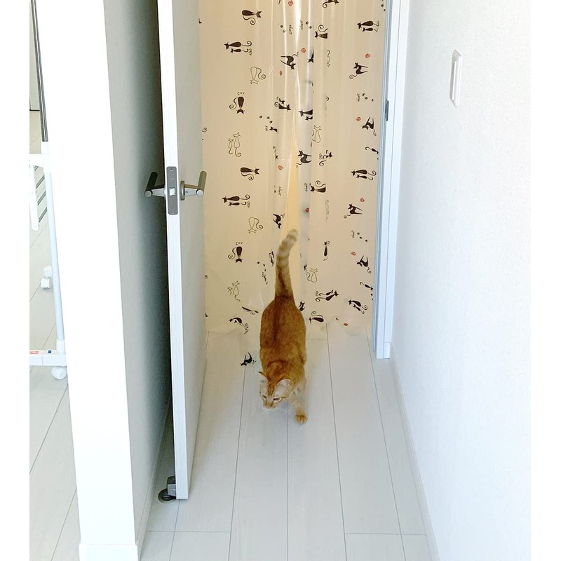 LMP-01P LMP-01P Cat Pattern 90cm x 250cm