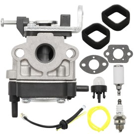 AXGSRV 6698373 Carburetor Kit, Replacement for Hitachi RB24EA RB24EA (S) RB24EAP 23.9cc Blower, Carb with Air Filter Fuel Line Spark Plug and Grommet