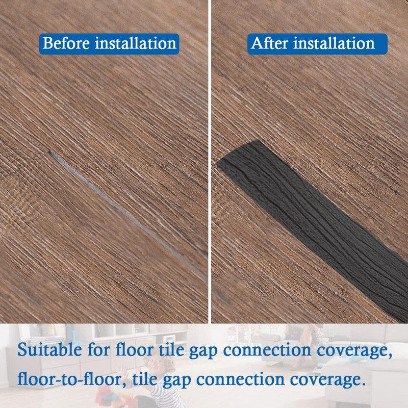 Floor Transition Strip Self Adhesive Floor Cover Strips Laminate 2"