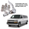 4 Way Battery Terminal Connectors Quick Release Disconnect for Cars