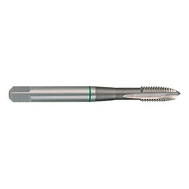 Ruko HSSE-Co 5 Machine Tap, DIN 371, Ground, Bright Finish, M8 x 1.25 mm Nominal Thread Size, 90.0 mm Length, R232080E