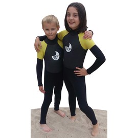 NCW CORNWALL Kids warm 5mm full winter wetsuit for all watersports/beach use (sizes for 1 to 14 years)... (Junior XL)