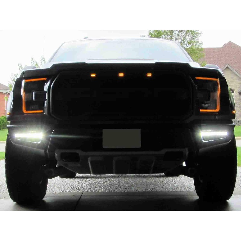 iJDMTOY LED Light Bar Fog Lamp Kit Compatible With 2017-up