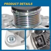 New Alternator 23100-4BA0A Compatible with Nissan Rogue 2014-2020 2.5L, 2017-2019