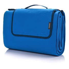 meteor Extra Large Picnic Blanket with Waterproof Backing XXL Sandproof Camping Blanket Outdoor Beach Blanket Great Picnic Mat Large Thermal Insulated Camping Blanket for Park Garden Beach