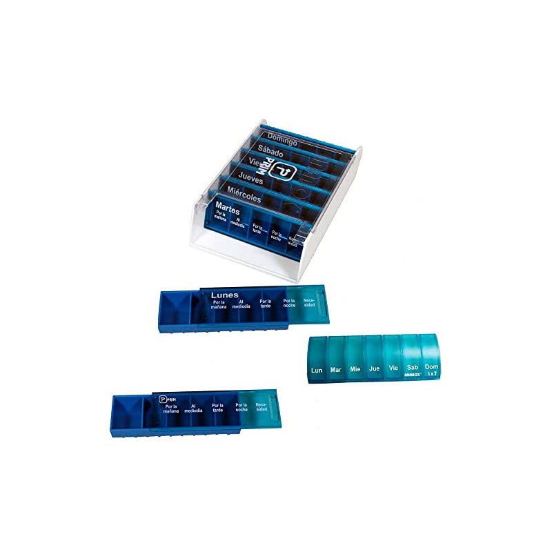 Pastillero Semanal 5 T Anabox