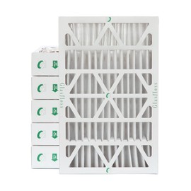 12x24x4 MERV 10 AC & Furnace 4" Depth Air Filters. Case of 6. Actual Size: 11-3/8 x 23-3/8 x 3-3/4