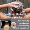 Mr. Bomb Men's Solid Shampoo Bar - Masculine Scents, Manly