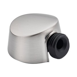 A725NL Round Drop Ell Handheld Shower Wall Connector, Compatible with Moen, Connector with Standard 1/2-Inch IPS. Polished Nickel