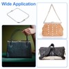 sourcing map Metal Purse Frame 9 in, 2 Pcs Rectangle