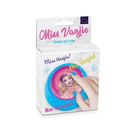 Bubblegum Stuff Miss Vanjie Sound Button - Celebrity Catchphrase Desktop Sound Machine - Funny Repeatable 7-Second Sound Bite Gadget - Press The Button & Hear The Sound