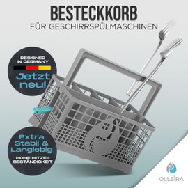 OLLEIRA Cutlery Basket Dishwasher Basket Dishwasher Universal Fit Sturdy Dishwasher Basket Ideal for Your Home